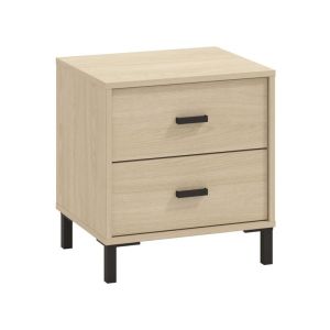 НОЩНО ШКАФЧЕ ALBELA NO2F LIGHT PORT OAK COLOR 48X40X52СМ