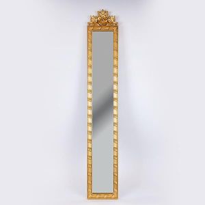ОГЛЕДАЛО ПЛАСТМАСА ЗЛАТИСТО 120X20X3СМ