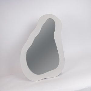 ОГЛЕДАЛО С МЕТАЛНА РАМКА БЕЖОВА 50X2X76СМ