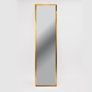 ОГЛЕДАЛО С ПЛАСТМАСОВА РАМКА ЗЛАТИСТО 30X120СМ
