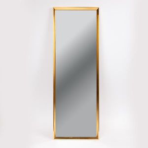ОГЛЕДАЛО С ПЛАСТМАСОВА РАМКА ЗЛАТИСТО 30X90СМ
