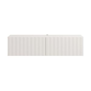 ТВ ШКАФ ANTIBES 128 2K2V БЯЛ/БЯЛ МАТ ФОЛИО 128X42X32СМ