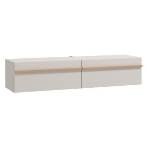 ТВ ШКАФ ARLES 154 2K2V КАШМИР/ЦВЯТ ДЪБ 154X42X32СМ
