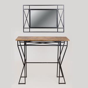 ТОАЛЕТКА - MDF ЧЕРЕН 51X2X76СМ / 91.5X33X81СМ