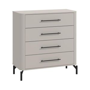 ШКАФ SERDICA 90 4F ЦВЯТ КАШМИР 90X40X94СМ