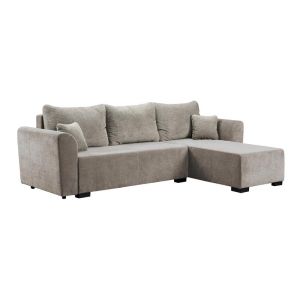 ЪГЛОВ РАЗТЕГАТЕЛЕН ДИВАН MIGROS БЕЖОВ 268X167X80СМ