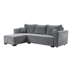 ЪГЛОВ РАЗТЕГАТЕЛЕН ДИВАН MIGROS СИВ 268X167X80СМ