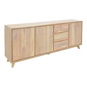 БЮФЕТ EMIRA, АКАЦИЕВО ДЪРВО В ЕСТЕСТВЕН НЮАНС, 200X40X80СМ
