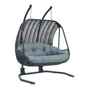 ГРАДИНСКА ЛЮЛКА TARUN ROPE СИВ ЦВЯТ 177x140x200см