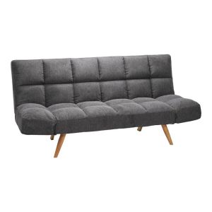 ДИВАН-ЛЕГЛО 3-МЕСТЕН FREDDO ПЛАТ АНТРАЦИТ 181X81X86СМ