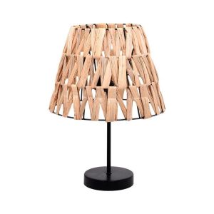 НАСТОЛНА ЛАМПА BOHO FL180 ЕСТЕСТВЕН ЦВЯТ 27x38см
