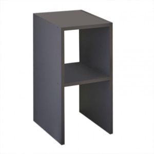 НОЩНО ШКАФЧЕ DESEO В АНТРАЦИТ 30X30X60СМ