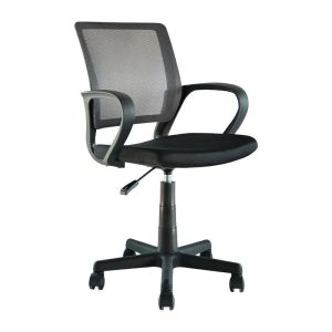 ОФИС СТОЛ FL5528 СИВО-ЧЕРЕН ЦВЯТ 57x54x94см