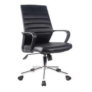 ОФИС СТОЛ ЧЕРНА КОЖА 5568L 57x60x92.5/100
