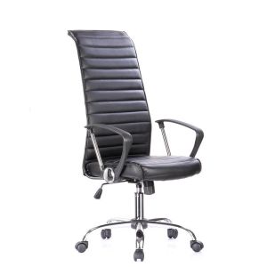 ОФИС СТОЛ ЧЕРНА КОЖА SP-6351-6 57x60x117-127см