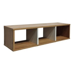 СТЕНЕН РАФТ FLEVIOR В ЦВЯТ SONOMA-БЯЛ 90X22X25.6СМ