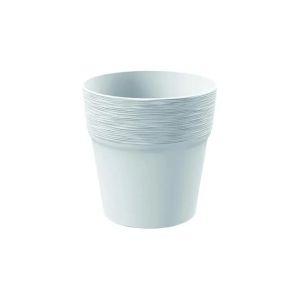 БЯЛА КРЪГЛА САКСИЯ FURU Φ14.5x14.8см 10/220 КАСА