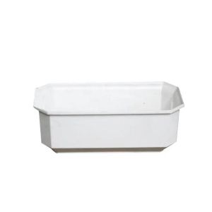 БЯЛА ПЛАСТМАСОВА САКСИЯ FL-6 - 25x13x9.4см