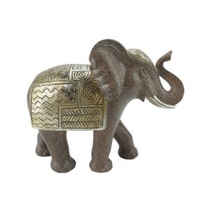 ДЕКОРАТИВЕН ELEPHANT 9652 ЗЛАТЕН ЦВЯТ 20.5*8*16