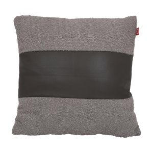 ДЕКОРАТИВНА ВЪЗГЛАВНИЦА 45KD СИВО-ТЪМНО СИВ ЦВЯТ 45X45X10СМ