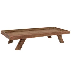 КАФЯВ ДЪРВЕН ПОДНОС С КРАКА 50X20X10 СМ