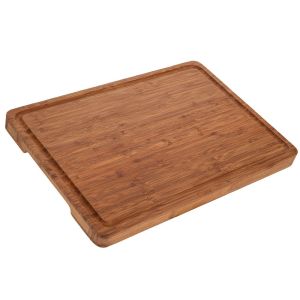 КАФЯВА ДЪРВЕНА ДЪСКА ЗА РЯЗАНЕ 40,5X28X2,5 СМ