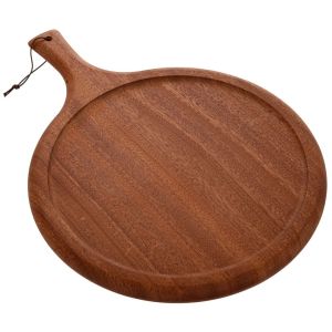 КАФЯВА ДЪРВЕНА ДЪСКА ЗА РЯЗАНЕ D30X2 СМ