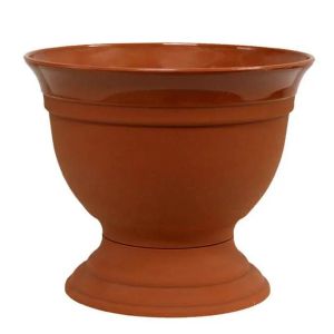 КАФЯВА ПЛАСТМАСОВА САКСИЯ GAZON IRIS - Φ28x24см