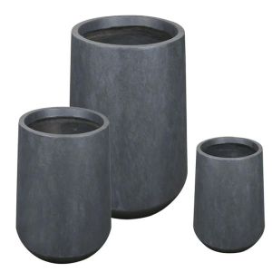 КОМПЛЕКТ ЦВЕТЯ ОТ ФИБЕРГЛИНА/3 Р: Φ30x45, М: Φ40x58, Д: Φ52x78см 12/PAL