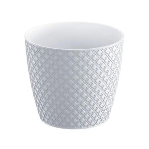 КРЪГЛА САКСИЯ БЯЛА, ОРИКАНТ Φ18.9x16.7см 5/90 КУТИЙКИ