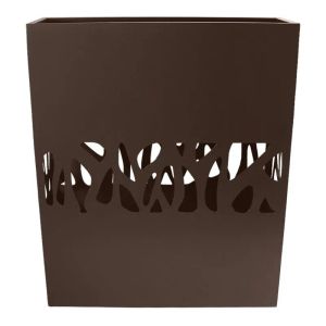 МЕТАЛНА САКСИЯ , КАФЯВА- 100x30x120см 1/KIB