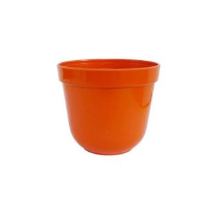 ПЛАСТМАСОВА ОРАНЖЕВА САКСИЯ FL-13 - 12.5x11.5см