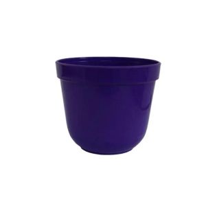 ПЛАСТМАСОВА САКСИЯ ТЪМНО ЛИЛАВА FL-13 - Φ12.5x11.5см
