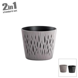 САКСИЯ (2 В 1) МОКА ПЯСЪЧНО КРЪГЛА Φ12.8x11.1см 10/90 КУТИЙКИ