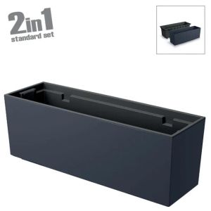 САКСИЯ (2 В 1) ПЛАСТМАСОВА URBI - 77x23.5x24.6 см 3/51 KIB