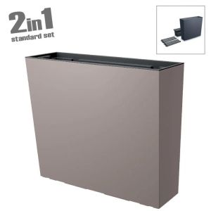 САКСИЯ (2 В 1) ПЛАСТМАСОВА МОКА УРБИ - 77x23.5x68.6см 2/20 КУБЧЕТА