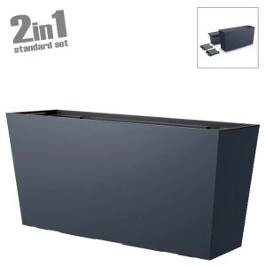 САКСИЯ (2 В 1) ПЛАСТМАСОВА, URBI КАСЕТА, РАЗМЕРИ M - 77x23.5x40.6см 3/33KIB