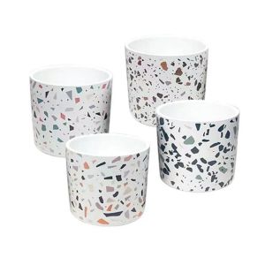 САКСИЯ (4 ИЗБОРА) ДИГИТАЛЕН ПЕЧАТ, ЦВЕТНА МОЗАЙКА - Φ12.5x12см 8/64 КУТИЙКИ