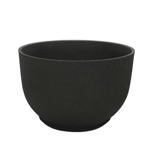 САКСИЯ ОТ КАМЪК И ПОЛИСМОЛА С ЧИНИЯ,ГОЛЯМА, ЧЕРНА КУПА - Φ55x36.5 см