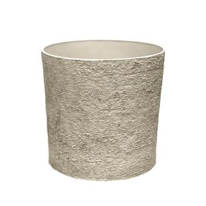 САКСИЯ ОТ КАМЪК ПОЛИСМОЛ, БЕЖОВА, АНТИЧНА, СЛОНОВА КОСТ,ГОЛЯМА - Φ43x43см