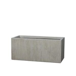 САКСИЯ ОТ ФИБЕРГЛИНА, ВИСОКА, СРЕДНА, БЕЖОВА, ПРАВОЪГЪЛНА - 65x29x29см