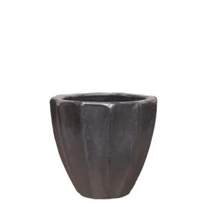 САКСИЯ ЧЕРЕН МАТ МАЛКА ПОЛИГОН Φ28x25см 6/ПАЛИТРА