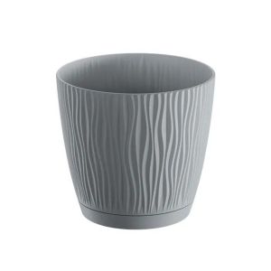 СИВА САКСИЯ ЗА ЦВЕТЯ, ПЯСЪЧНА КРЪГЛА, Φ14.9x13.9см 5/135KIB