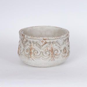ЦИМЕНТОВ САКСИЯ БЯЛ 22.5x22.5x13.5см