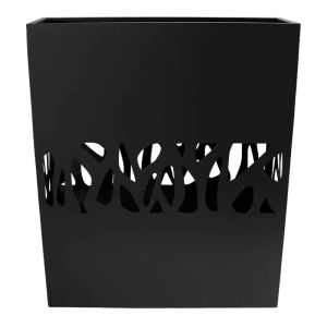 ЧЕРНА МЕТАЛНА САКСИЯ - 100x30x120см 1/KIB