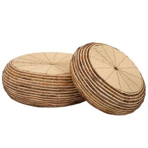 КОМПЛЕКТ 2 ВЪЖЕНИ ВЪЗГЛАВНИЦИ 62X20 46X19 СМ