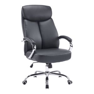 ОФИС СТОЛ VENZA ЧЕРЕН, PU 70X65X117-124 СМ