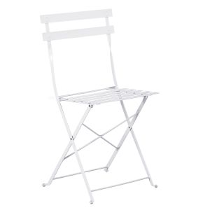 СГЪВАЕМ СТОЛ SOPHIE HM6337.01 МЕТАЛИК В БЯЛО 41X43X80ВСМ.