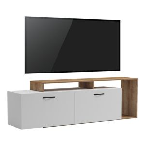 ТВ ШКАФ TOBLER В ЦВЯТ БЯЛ ДЪБ 170X40X53СМ