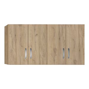 ШКАФ ZELIA 4 ВРАТИ, ЦВЯТ ДЪБ, 120X42X60СМ